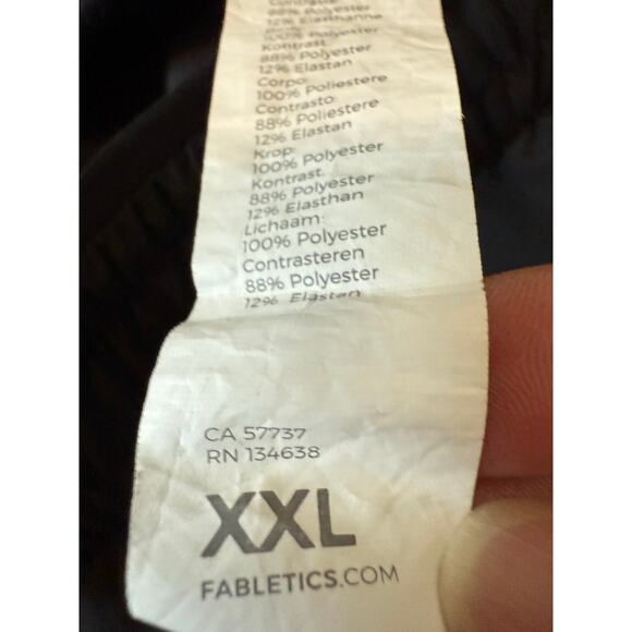 Fabletics | Breathe Mid-Rise Run Short XXL black - Picture 6 of 6